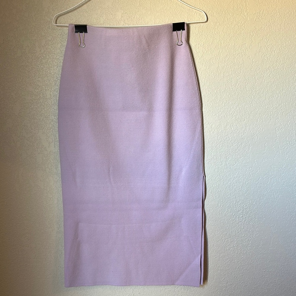 Lavender Pencil Skirt